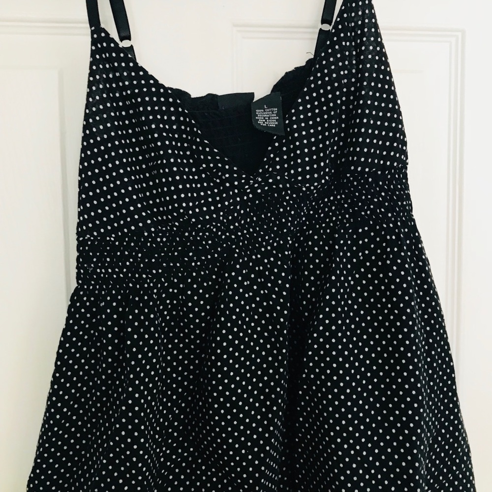 Beautiful polka dot top